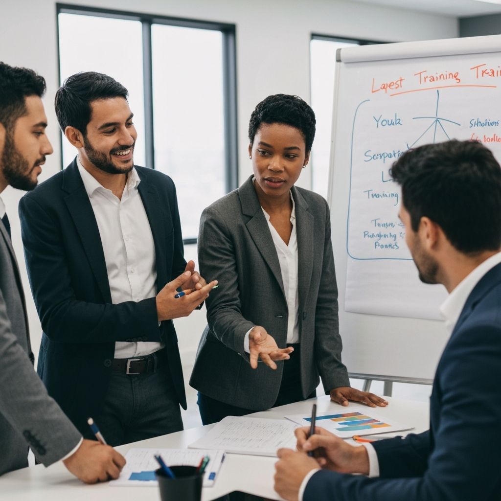 Corporate training session